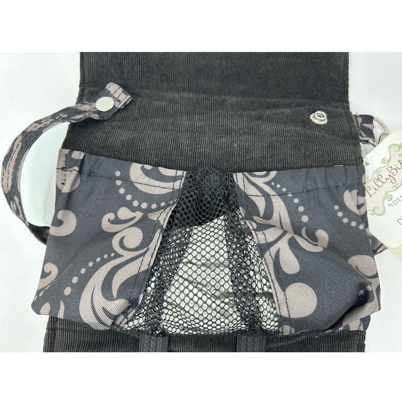 Demdaco Lilly Bit Damask Diaper Shoulder Bag Wristlet/Clutch Cross Body - Picture 10 of 11